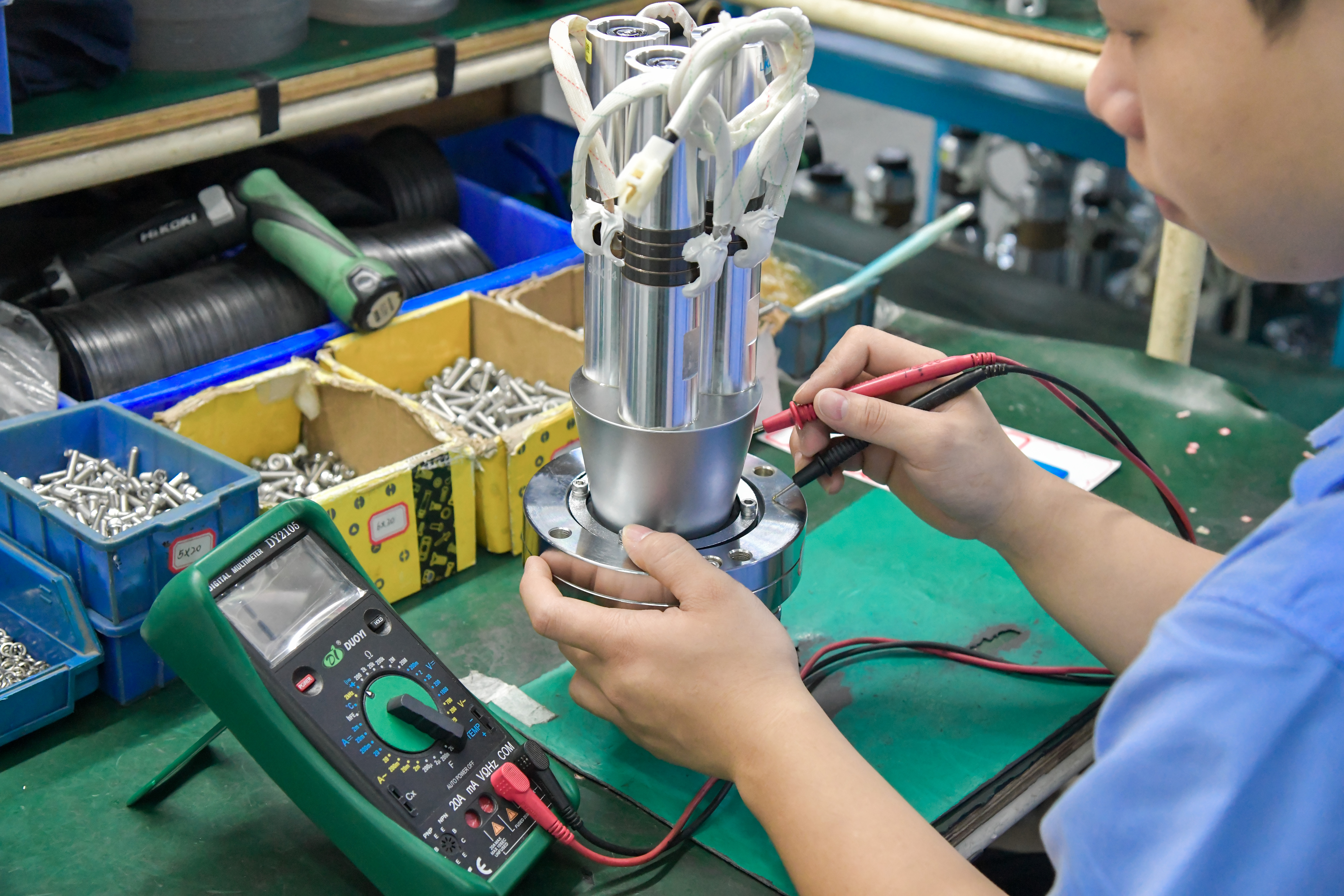 必能信BRANSON超声波焊接机启动后无动作？灵高超声波专业解决方案